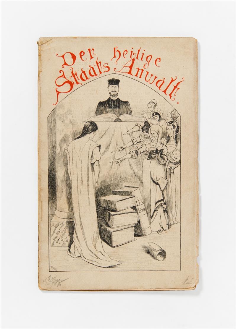 O. Panizza, Der heilige Staatsanwalt. Leipzig 1894. + ders., Abschied von...